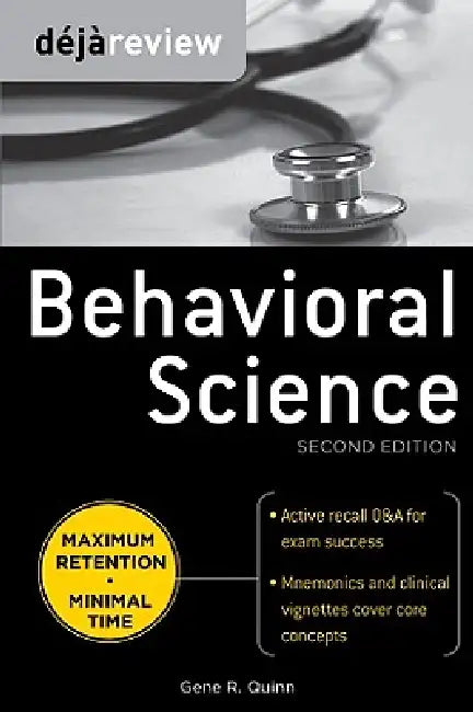 Buy Deja Review Behavioral Science (English, Gene R. Quinn) Online at Best Price - BookBajar
