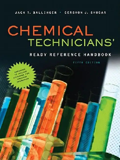 Buy Chemical Technicians' Ready Reference Handbook (English, Jack T. Ballinger | Gershon J. Shugar) Online at Best Price - BookBajar