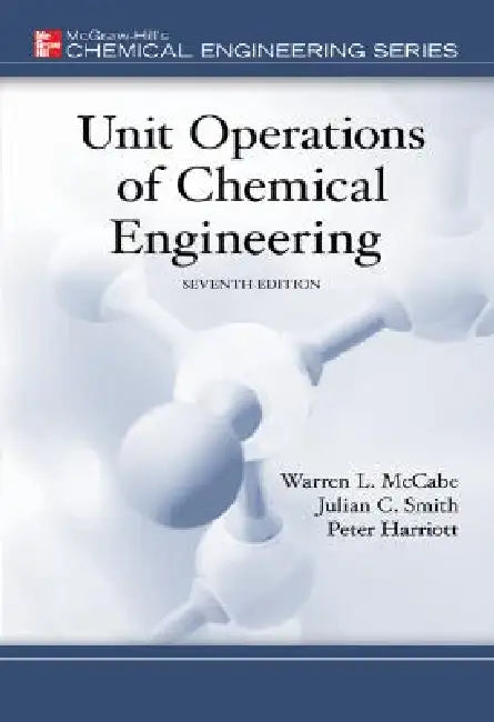 Buy Unit Operations of Chemical Engineering (English, Warren McCabe | Julian Smith | Peter Harriott) Online at Best Price - BookBajar
