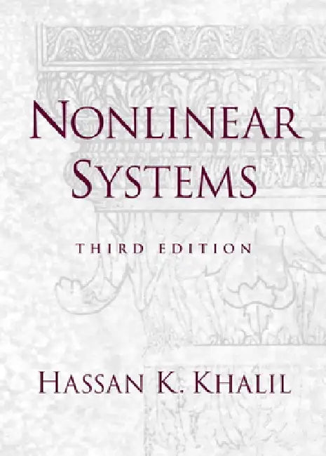 Buy Nonlinear Systems (English, Hassan Khalil) Online at Best Price - BookBajar