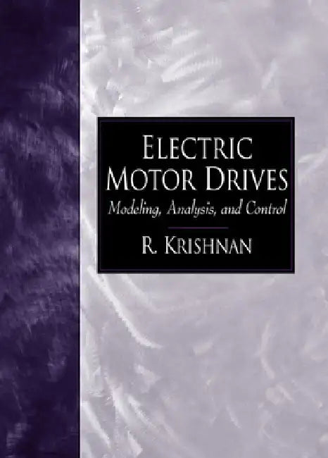 Buy Electric Motor Drives (English, R. Krishnan) Online at Best Price - BookBajar