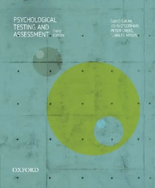 Buy Psychological Testing and Assessment (English, David Shum | John O'Gorman | Peter Creed) Online at Best Price - BookBajar