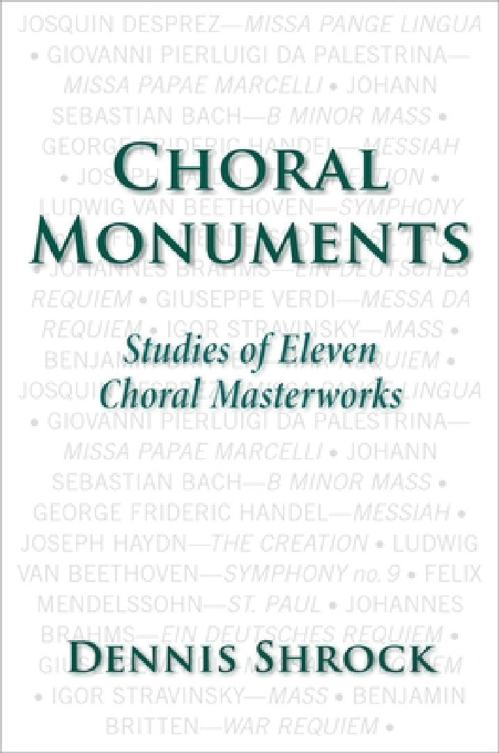 Buy Choral Monuments (English, Dennis Shrock) Online at Best Price - BookBajar