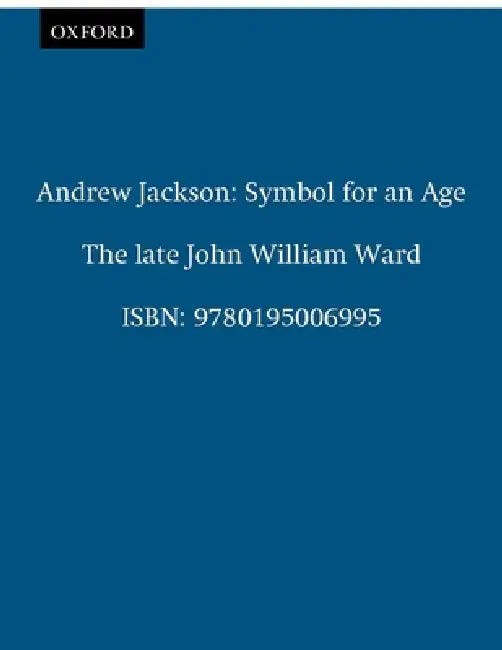 Buy Andrew Jackson (English, John William Ward) Online at Best Price - BookBajar