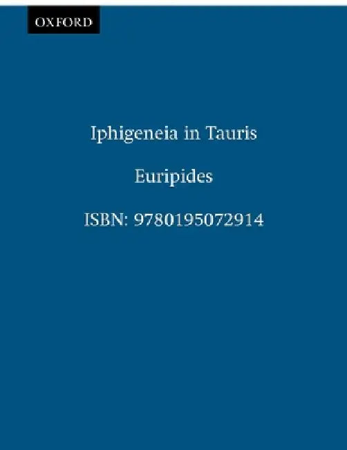 Buy Iphigeneia in Tauris (English, Euripides | Richard Lattimore | William Arrowsmith) Online at Best Price - BookBajar