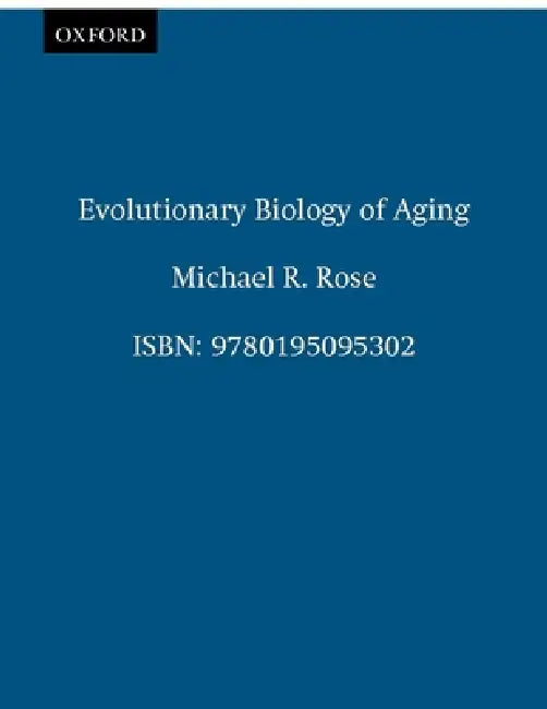 Buy Evolutionary Biology of Aging (English, Michael R. Rose) Online at Best Price - BookBajar