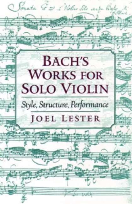 Buy Bach's Works for Solo Violin (English, Joel Lester) Online at Best Price - BookBajar