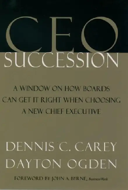 Buy CEO Succession (English, Dennis C. Carey | Dayton Ogden | Dayton Ogden) Online at Best Price - BookBajar