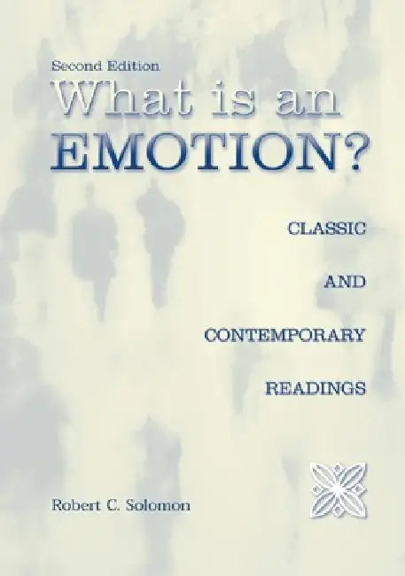 Buy What Is an Emotion? (English, Robert C. Solomon) Online at Best Price - BookBajar