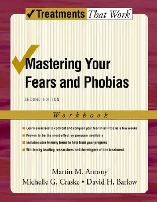 Buy Mastering Your Fears and Phobias (English, Martin M. Antony | Michelle G. Craske | David H. Barlow) Online at Best Price - BookBajar