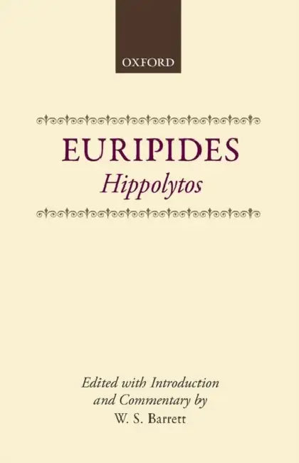 Buy Hippolytos (English, Euripides | W. S. Barrett) Online at Best Price - BookBajar