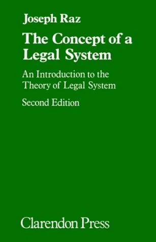 Buy The Concept of a Legal System (English, Joseph Raz) Online at Best Price - BookBajar