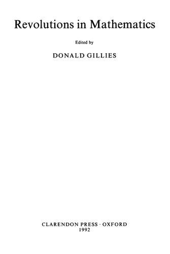 Buy Revolutions in Mathematics (English, Donald Gillies) Online at Best Price - BookBajar