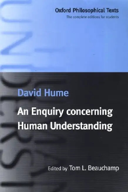 Buy An Enquiry Concerning Human Understanding (English, David Hume | Tom L. Beauchamp) Online at Best Price - BookBajar