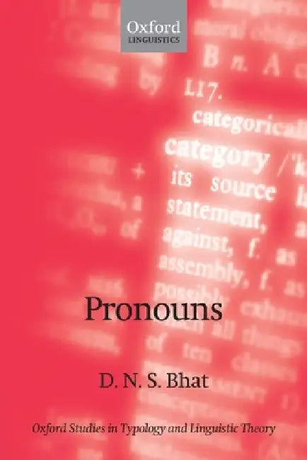 Buy Pronouns (English, Darbhe Narayana Shankara Bhat) Online at Best Price - BookBajar