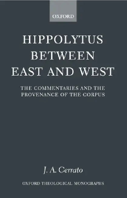 Buy Hippolytus Between East and West (English, J. A. Cerrato) Online at Best Price - BookBajar