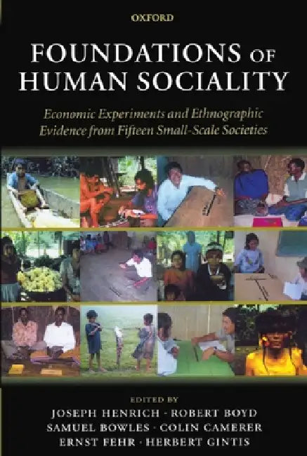 Buy Foundations of Human Sociality (English, Joseph Henrich | Ernst Fehr | Herbert Gintis) Online at Best Price - BookBajar