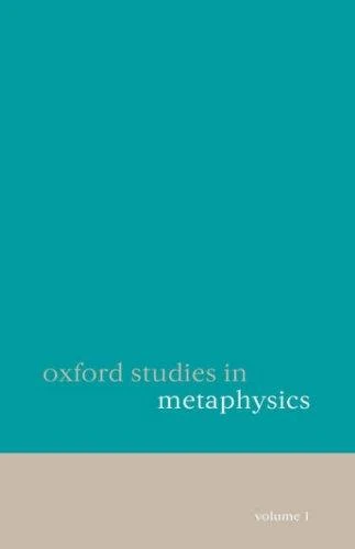 Buy Oxford Studies in Metaphysics (English, Dean W. Zimmerman) Online at Best Price - BookBajar