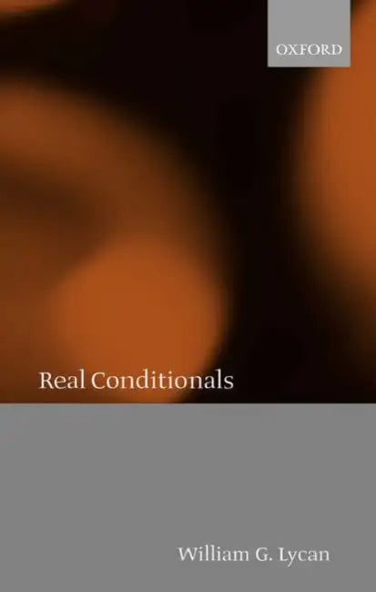 Buy Real Conditionals (English, William G. Lycan) Online at Best Price - BookBajar