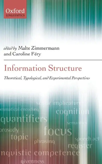 Buy Information Structure (English, Malte Zimmermann | Caroline Fery) Online at Best Price - BookBajar