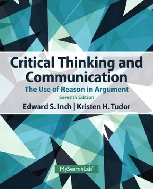 Buy Critical Thinking and Communication (English, Edward Inch | Kristen Tudor) Online at Best Price - BookBajar