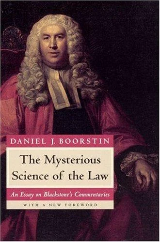 Buy The Mysterious Science of the Law (English, Daniel J. Boorstin) Online at Best Price - BookBajar