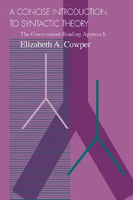 Buy A Concise Introduction to Syntactic Theory (English, Elizabeth A. Cowper) Online at Best Price - BookBajar