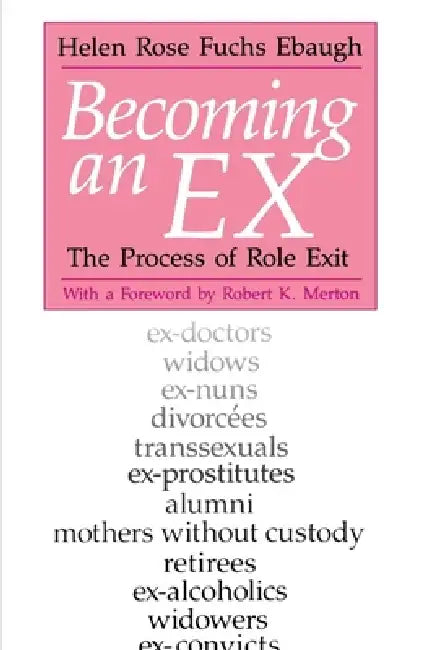 Buy Becoming an Ex (English, Helen Rose Fuchs Ebaugh) Online at Best Price - BookBajar