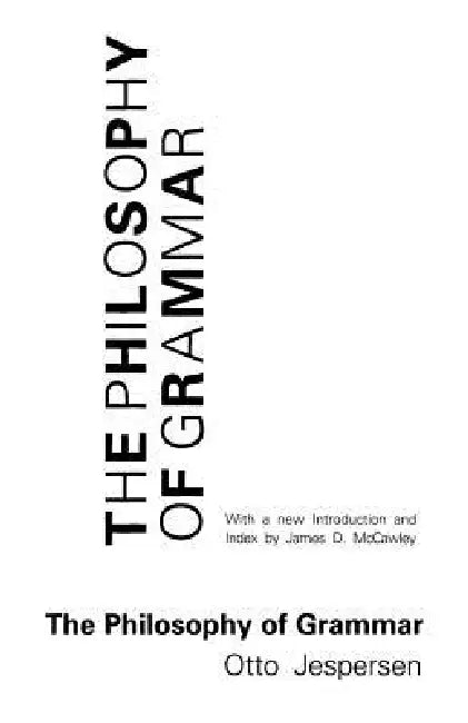 Buy The Philosophy of Grammar (English, Otto Jespersen) Online at Best Price - BookBajar