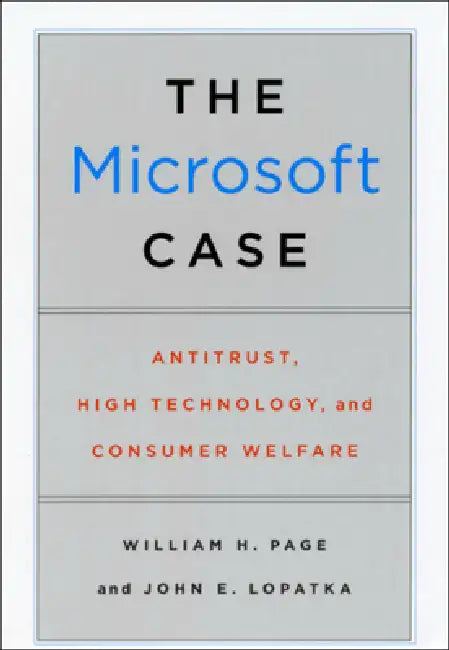 Buy The Microsoft Case (English, William H. Page | John E. Lopatka) Online at Best Price - BookBajar