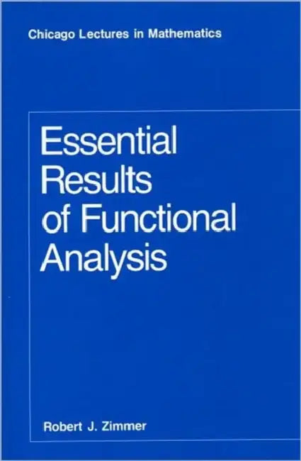 Buy Essential Results of Functional Analysis (English, Robert J. Zimmer) Online at Best Price - BookBajar