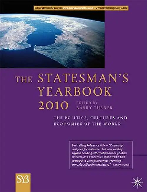Buy The Statesman's Yearbook 2010 (English, B. Turner) Online at Best Price - BookBajar