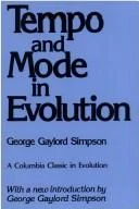 Buy Tempo and Mode in Evolution (English, George Gaylord Simpson) Online at Best Price - BookBajar
