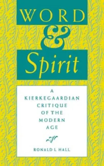 Buy Word and Spirit (English, Ronald L. Hall) Online at Best Price - BookBajar