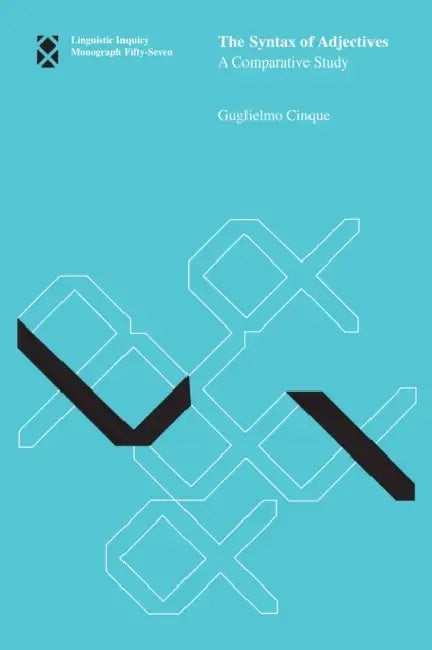 Buy The Syntax of Adjectives (English, Guglielmo Cinque) Online at Best Price - BookBajar
