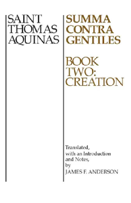 Buy Summa Contra Gentiles (English, Thomas Aquinas | James F. Anderson) Online at Best Price - BookBajar