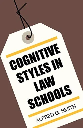 Buy Cognitive Styles in Law Schools (English, Alfred G. Smith) Online at Best Price - BookBajar