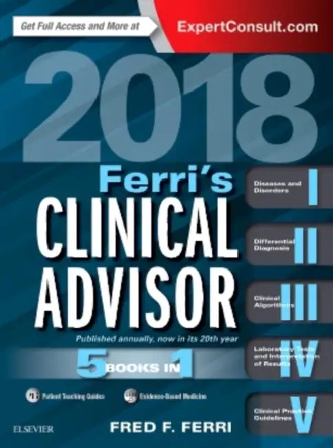 Buy Ferri's Clinical Advisor (English, Fred F. Ferri) Online at Best Price - BookBajar