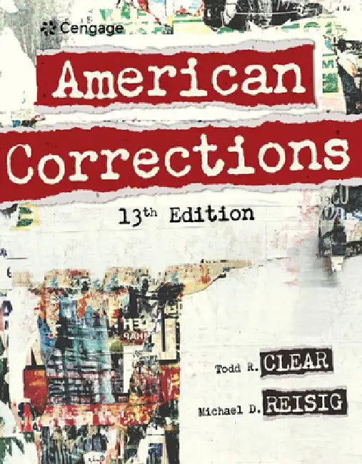 Buy American Corrections (English, Todd Clear | Michael Reisig | George Cole) Online at Best Price - BookBajar