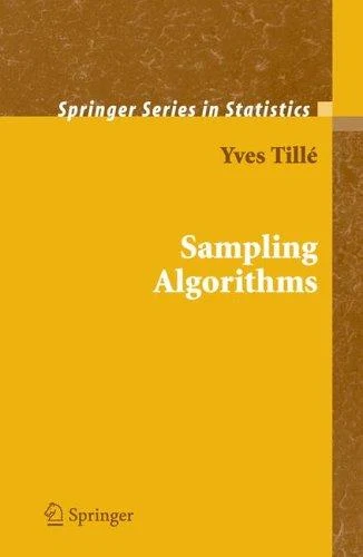 Buy Sampling Algorithms (English, Yves Tillé) Online at Best Price - BookBajar