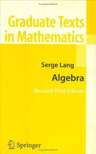 Buy Algebra (English, Serge Lang) Online at Best Price - BookBajar