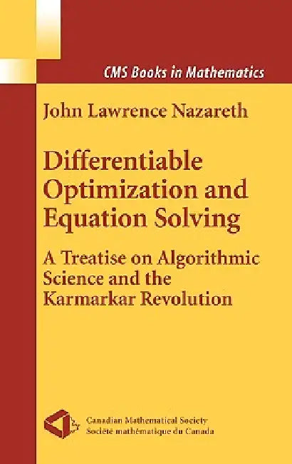 Buy Differentiable Optimization and Equation Solving (English, John L. Nazareth) Online at Best Price - BookBajar