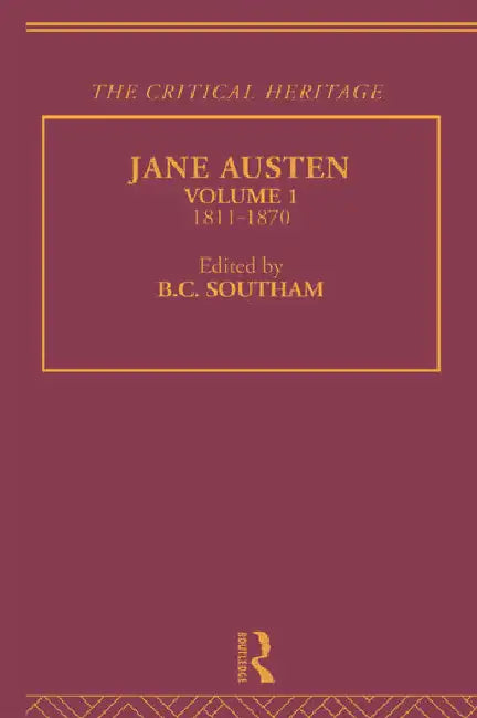 Buy Jane Austen (English, Southam Mr B C) Online at Best Price - BookBajar