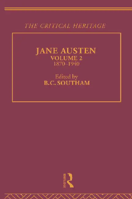 Buy Jane Austen (English, Southam Mr B C) Online at Best Price - BookBajar