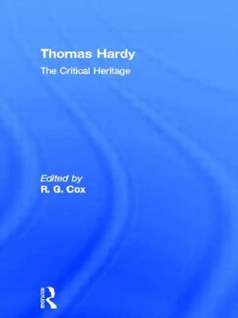 Buy Thomas Hardy (English, Cox R. G.) Online at Best Price - BookBajar