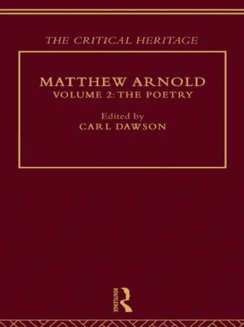 Buy Matthew Arnold (English, Dawson Carl) Online at Best Price - BookBajar