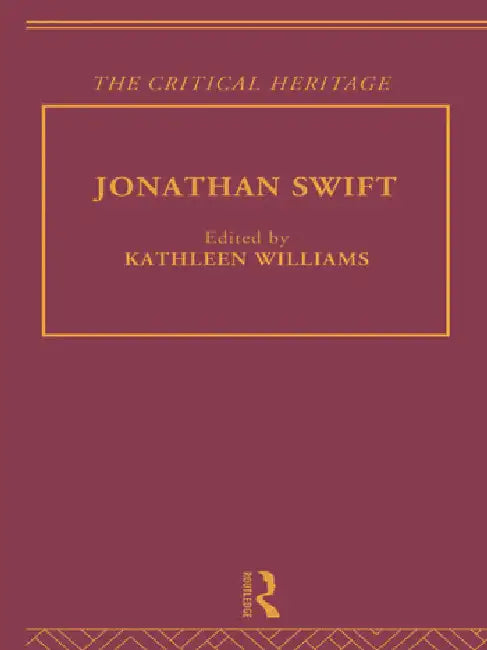 Buy Jonathan Swift (English, Williams Kathleen) Online at Best Price - BookBajar