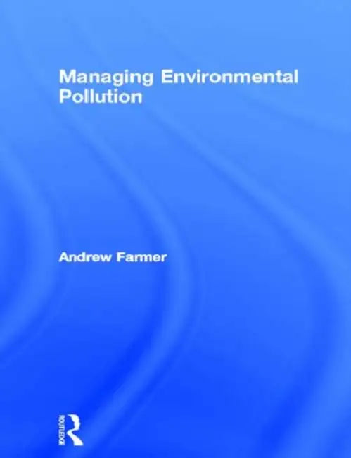 Buy Managing Environmental Pollution (English, Farmer Andrew) Online at Best Price - BookBajar