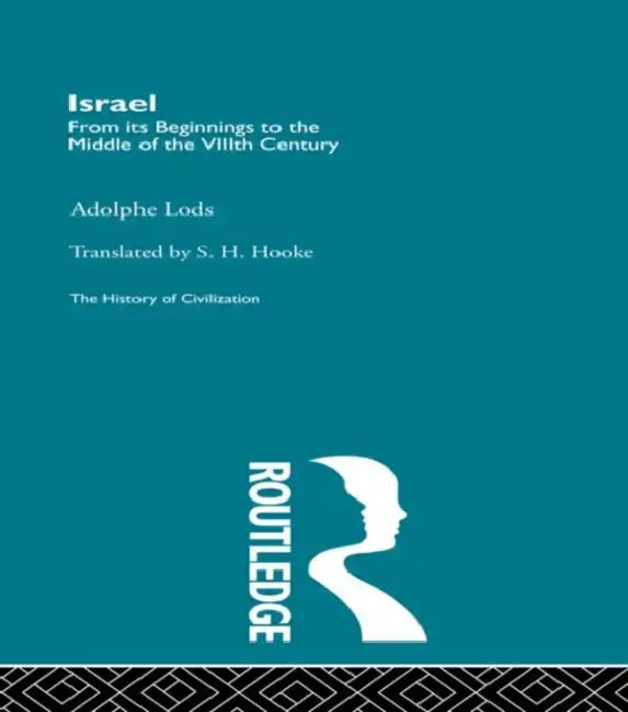 Buy Israel (English, Lods Adolphe) Online at Best Price - BookBajar