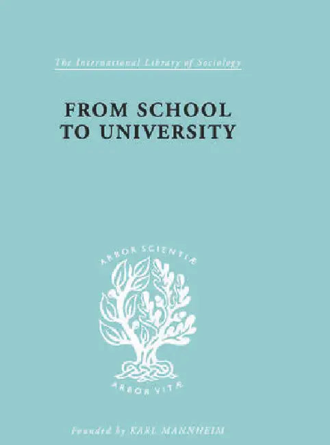 Buy From School to University (English, Dale R.R.) Online at Best Price - BookBajar
